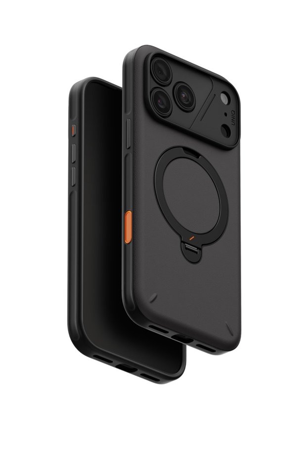 iPhone 18 Pro Case Elix Dirt and Stain Resistant Metal Rotating Ring Protective Cover with Magsafe Feature