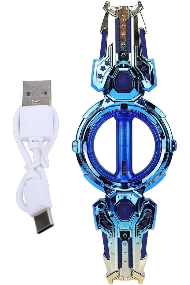 Retractable LED Sword Toy for Kids – Light-Up Rotating Saber for Birthday & Outdoor Play
