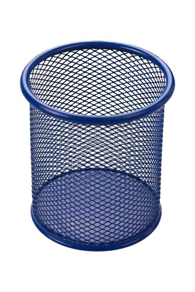 Metal Pen Holder Dark Blue