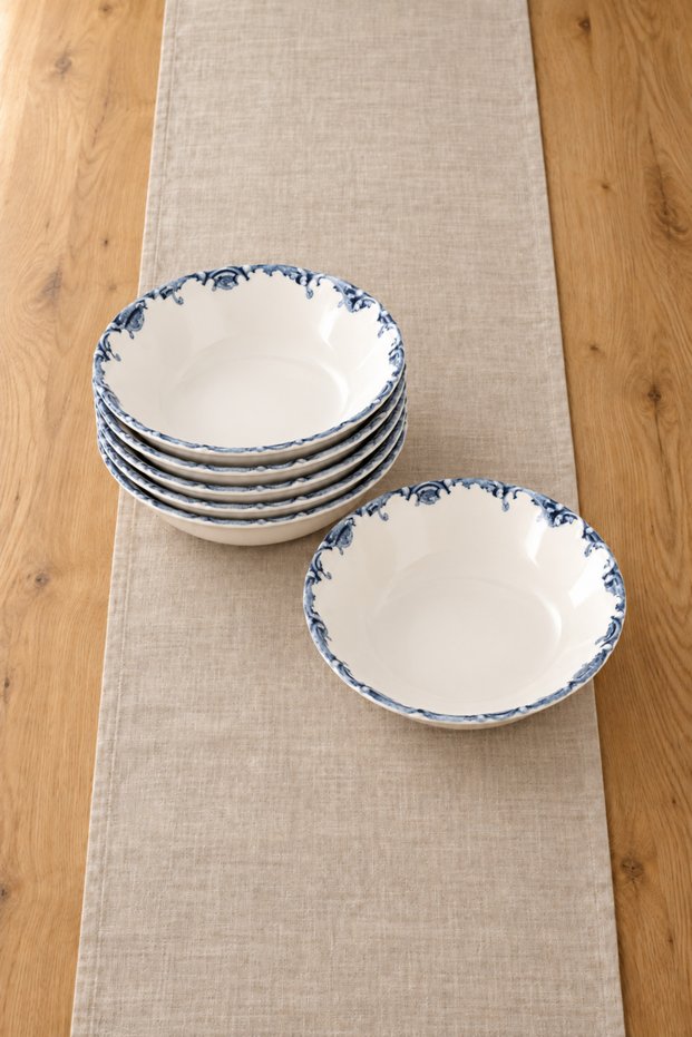 Porcelain Soup Bowl Set