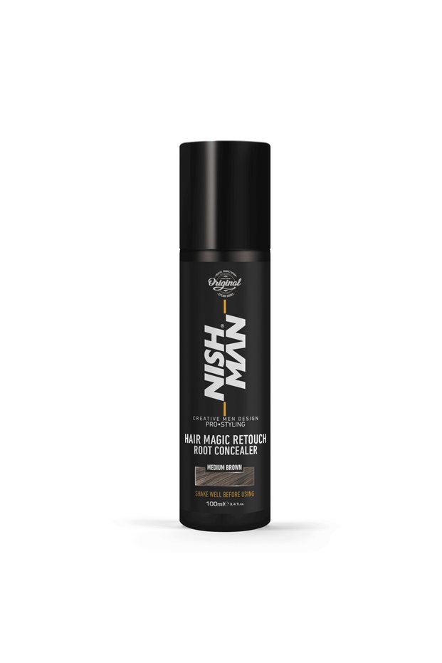 Hair Magic Retouch Root Concealer Medium Brown 100ml