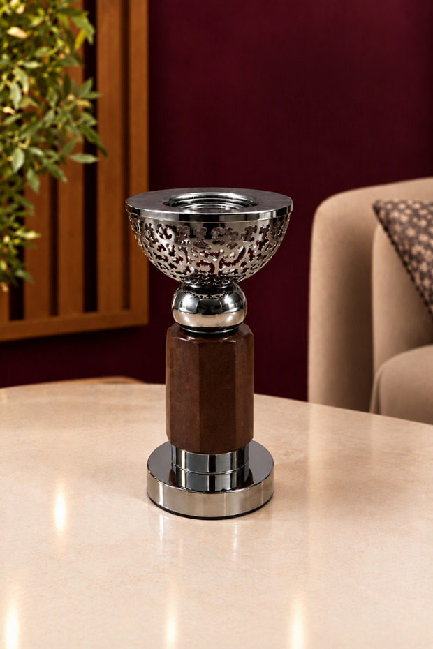 Brown and Silver Vaporizer