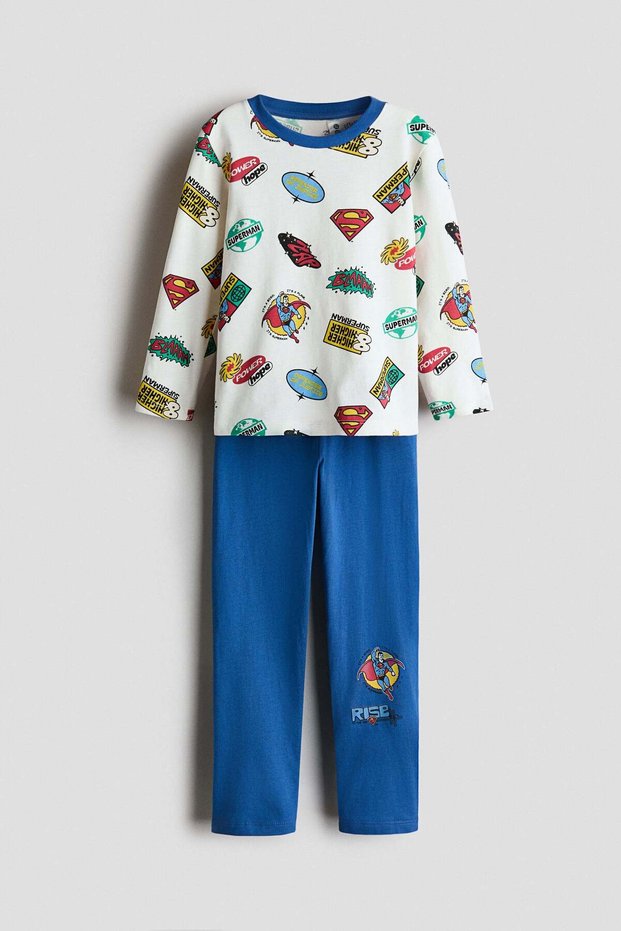 Printed cotton pyjamas