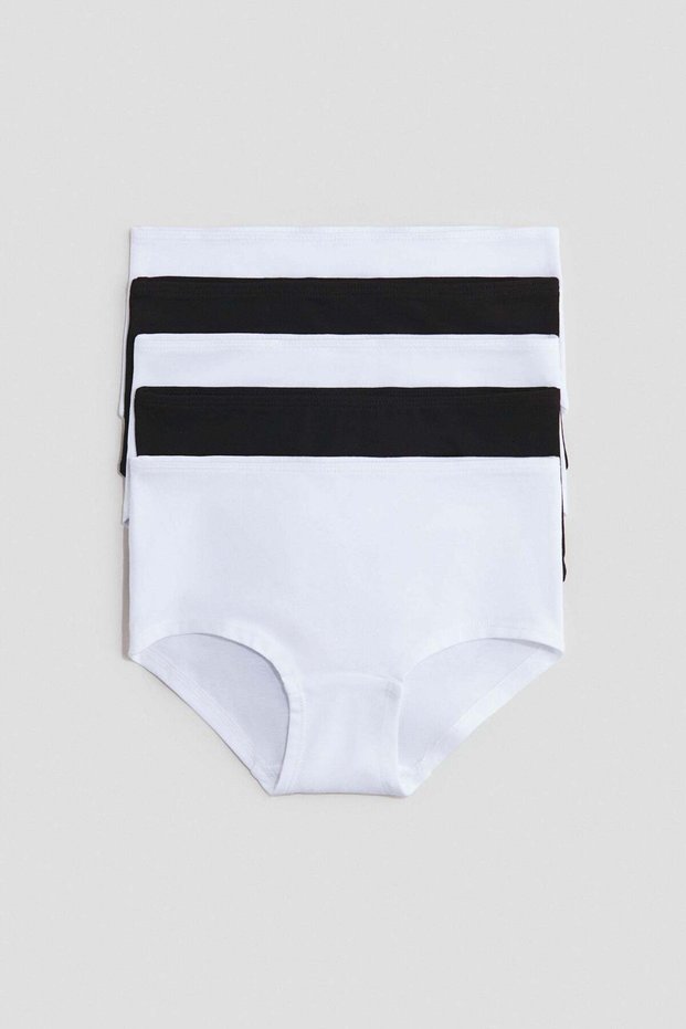 5-pack cotton hipster briefs