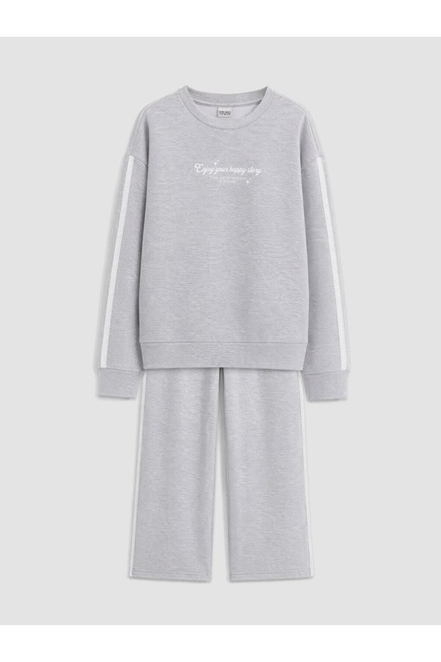 Printed Soft Touch Tracksuit Set for Girls from Uzg Store for Style Enthusiasts