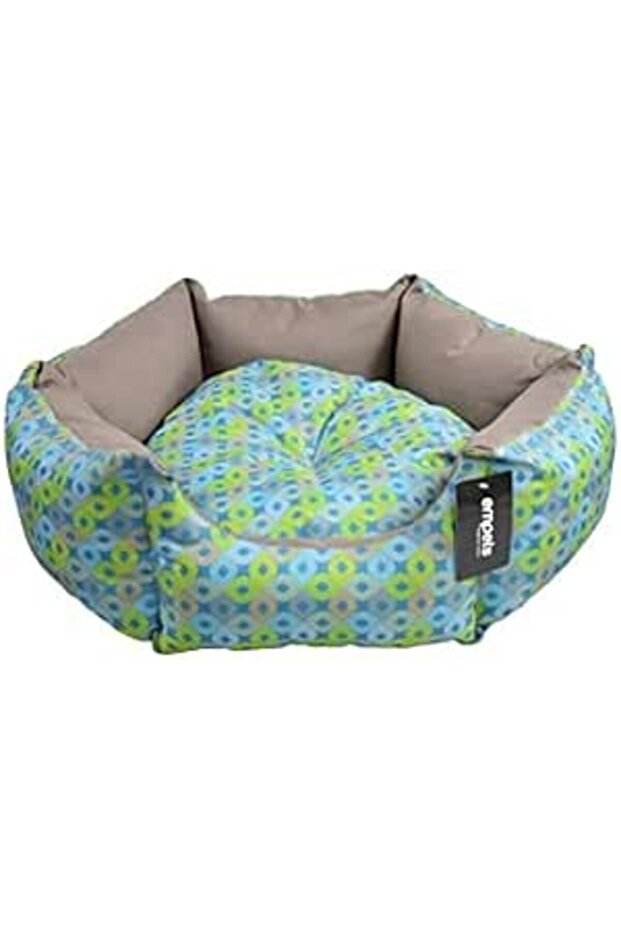 Venus Bed Modern[Dimension - 55X55X20Cm, Texture - Printed Green]
