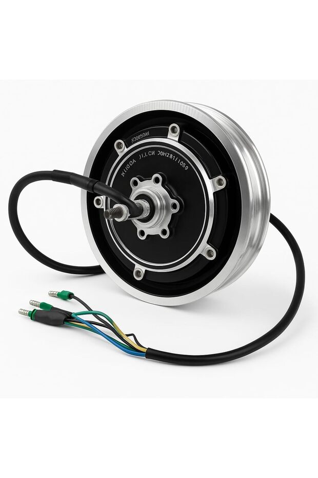 48V 350W Front Hub Motor for E-Bike & Electric Scooter – High Performance Brushless Steel Motor Compatible with Xiaomi 10 Inch Tire | Heavy-Duty, Quiet & Easy Installation