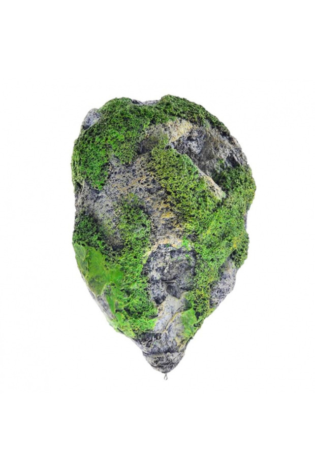 Dophin Floating Rock Aquarium Decoration, 13X8X17Cm (L)