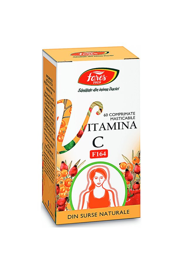 Vitamina C naturala 60 comprimate