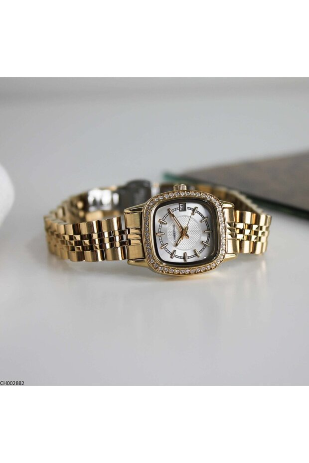 Ch002882 Women's Wristwatch with Steel Cord