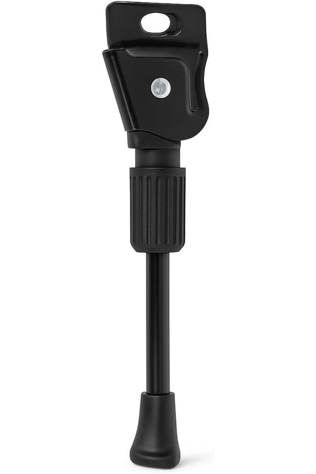 Adjustable Electric Scooter & E-Bike Side Stand Kickstand 23cm – Heavy-Duty Metal Parking Stand with Anti-Slip Rubber Foot for Delivery, Cargo & Commuter Scooters