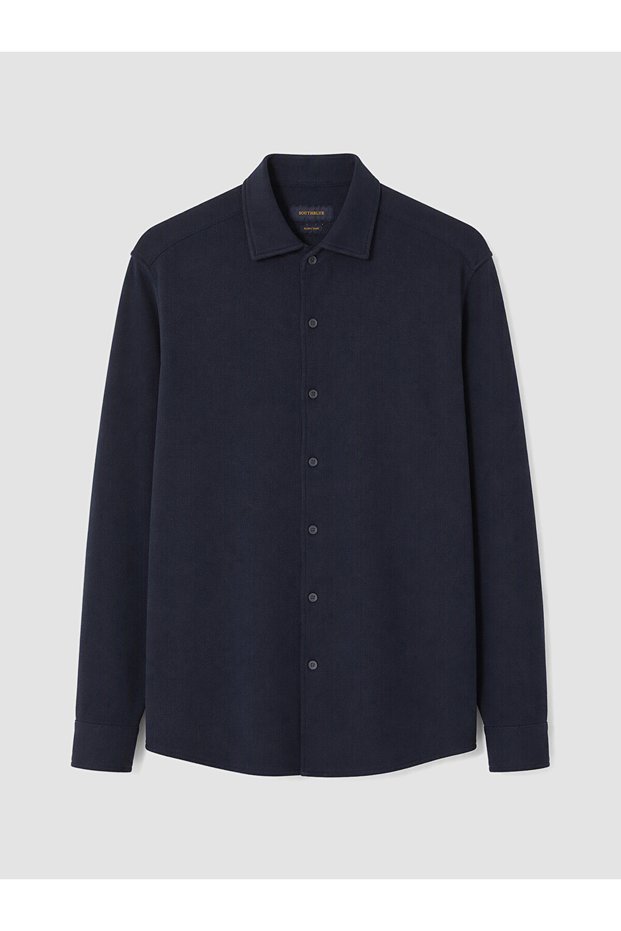Esvab • Modern & Distinctive Slim Fit Interlock Men's Shirt