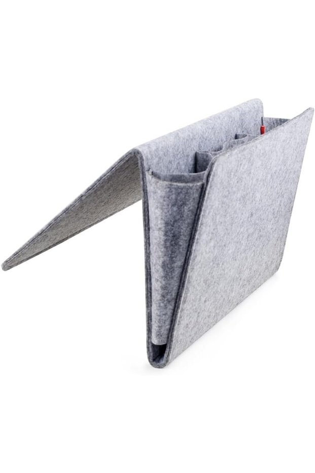 Pocket Felt Caddy, Storage, Organizer, Holder Bedside, Grey, Large