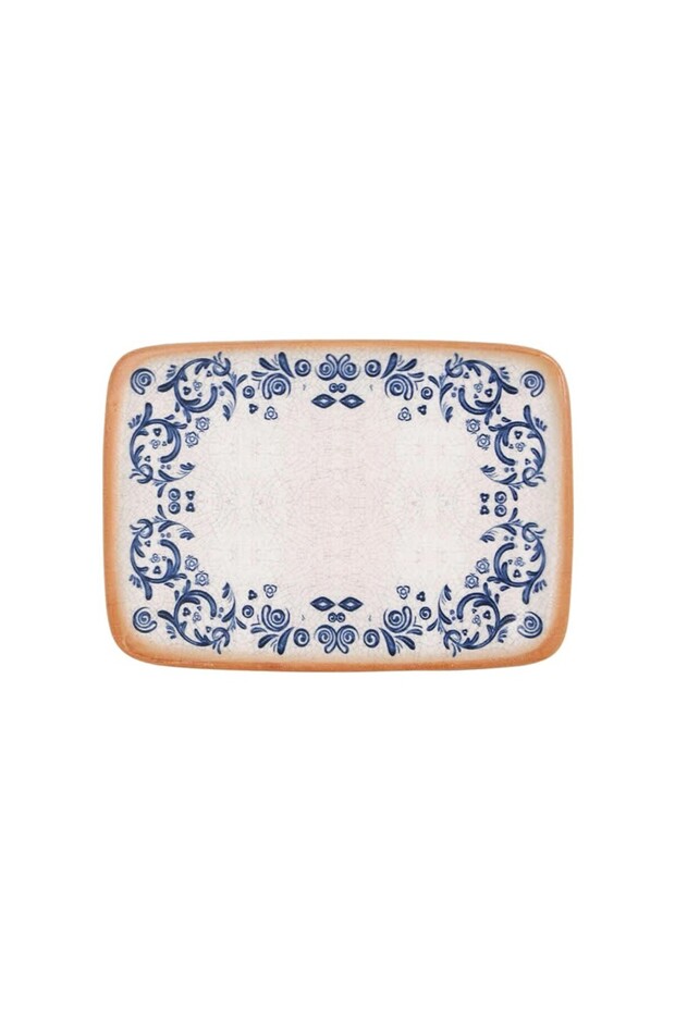 Rectangular platter, porcelain, 23 × 16 cm, "Laudum" -
