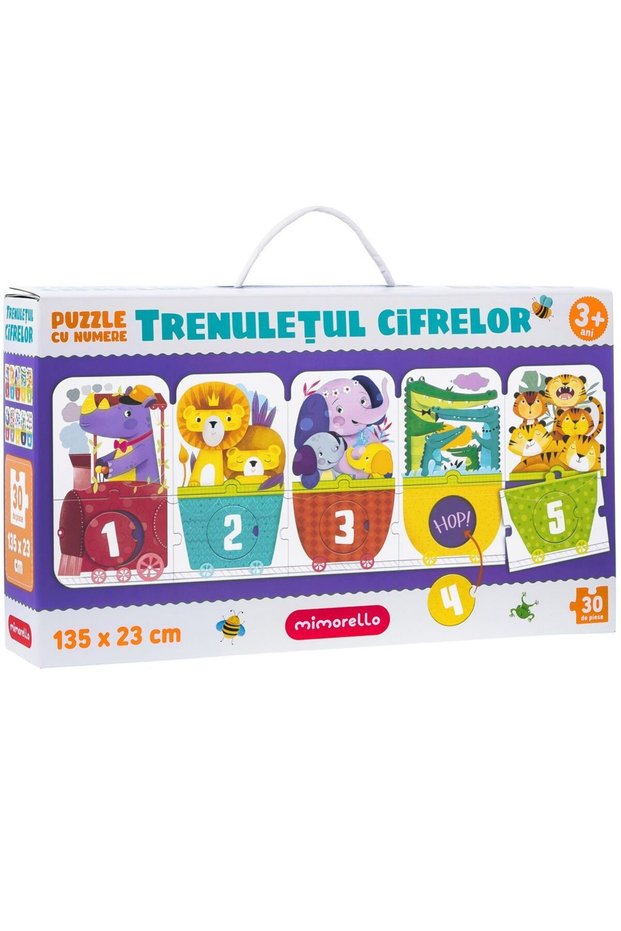 Puzzle – Trenuletul cifrelor