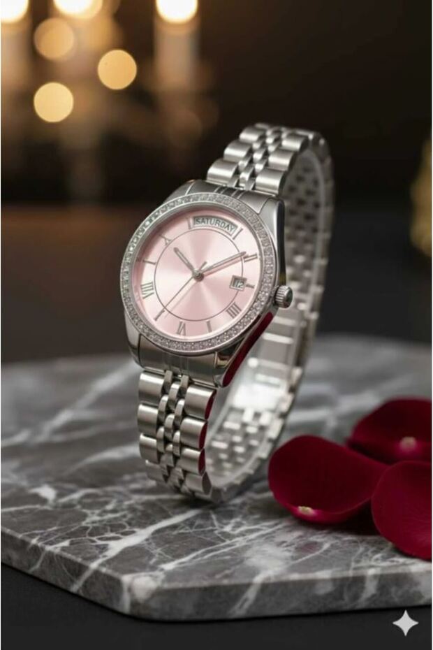 Spectrum New Season Premium Edition Retro Double Calendar Women's Wristwatch