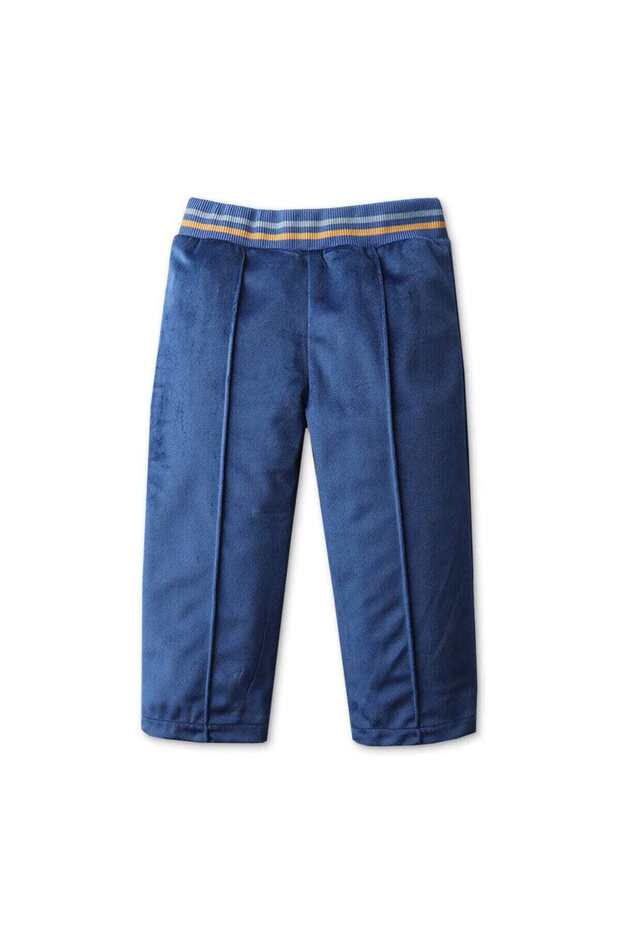 Solid Front-Pocket Boys' Pants