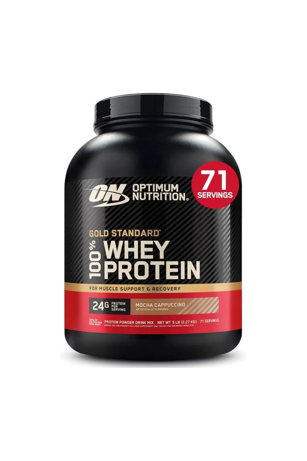 100% Whey Gold Standard Mocha Cappuccino Whey Protein 5Lb