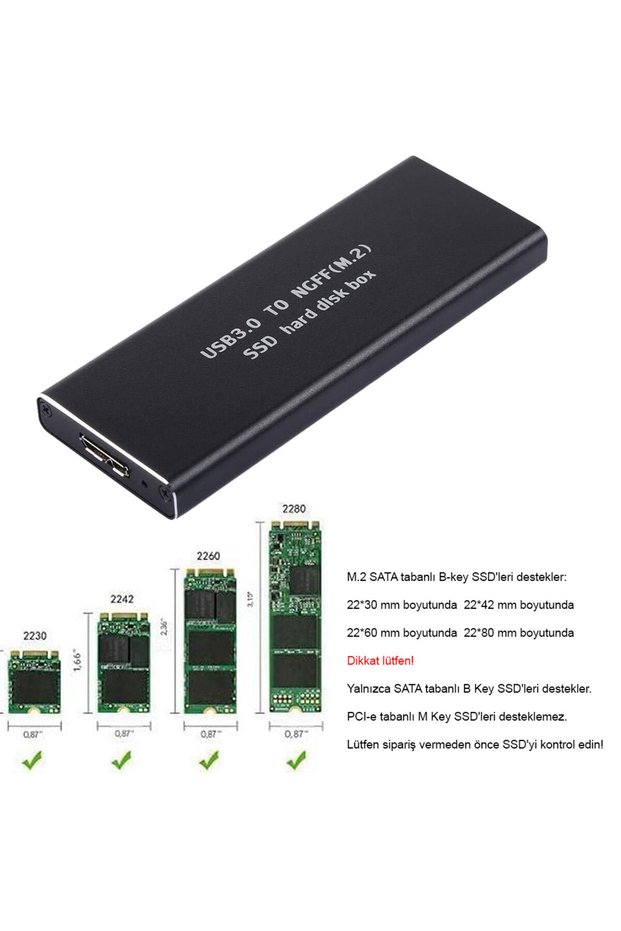 Ngff Ssd Box M2 Ngff Box External M.2 Ngff Box Nvme Not Ssdlere