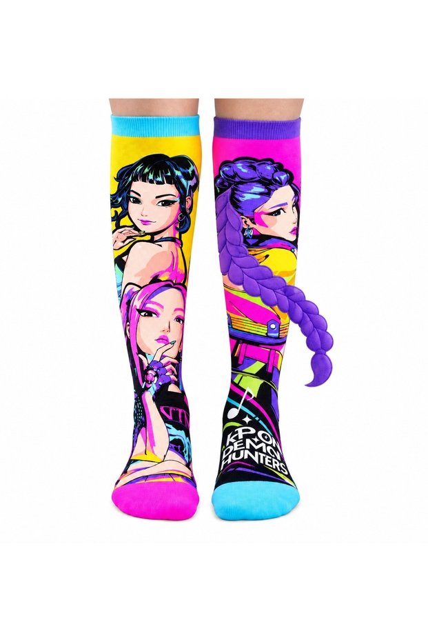 K-Pop Demon Hunters HUNTR/X Knee-High Socks, One Size