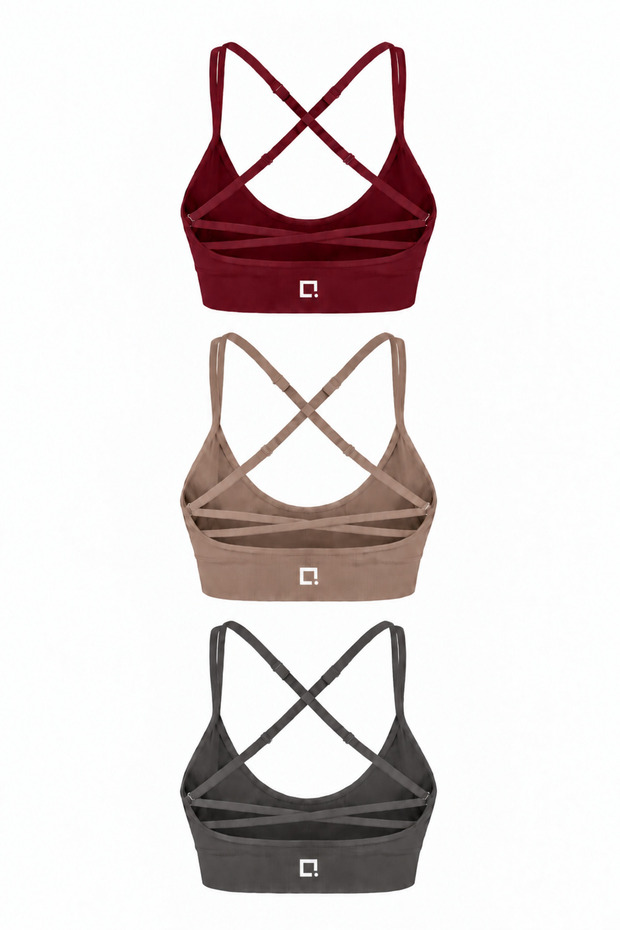 3-Pack Griba Seamless Sports Bustier Pack