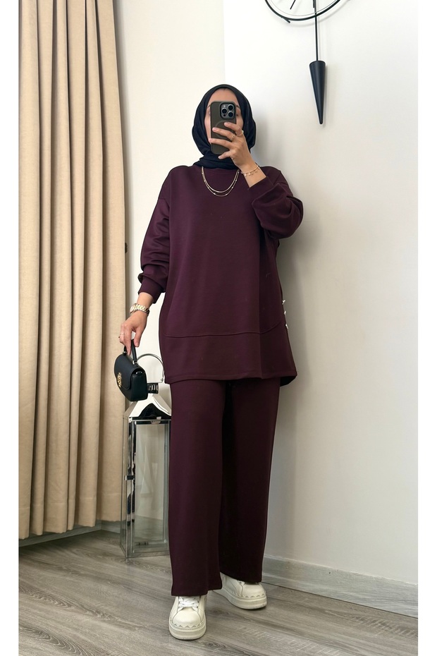Modal Fabric Premium 2-Piece Set - Firm Fit, Non-Sweating, Casual Chic Outfit
