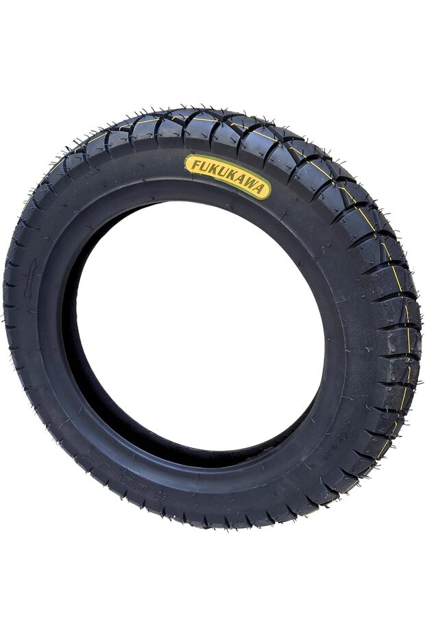 3.00-12 Motorcycle Tire Tubeless (TL) 6PR 52J KW235 Heavy Duty Road Grip Replacement Tyre for Scooters, Delivery Bikes, Mopeds & Electric Scooters