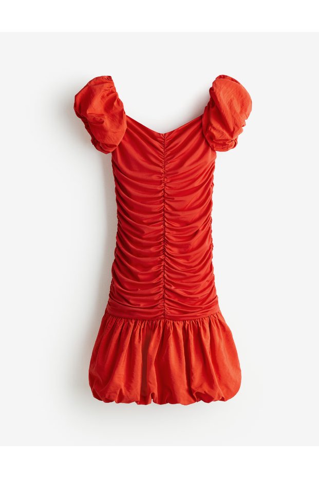 Rochie scurta, Rosu