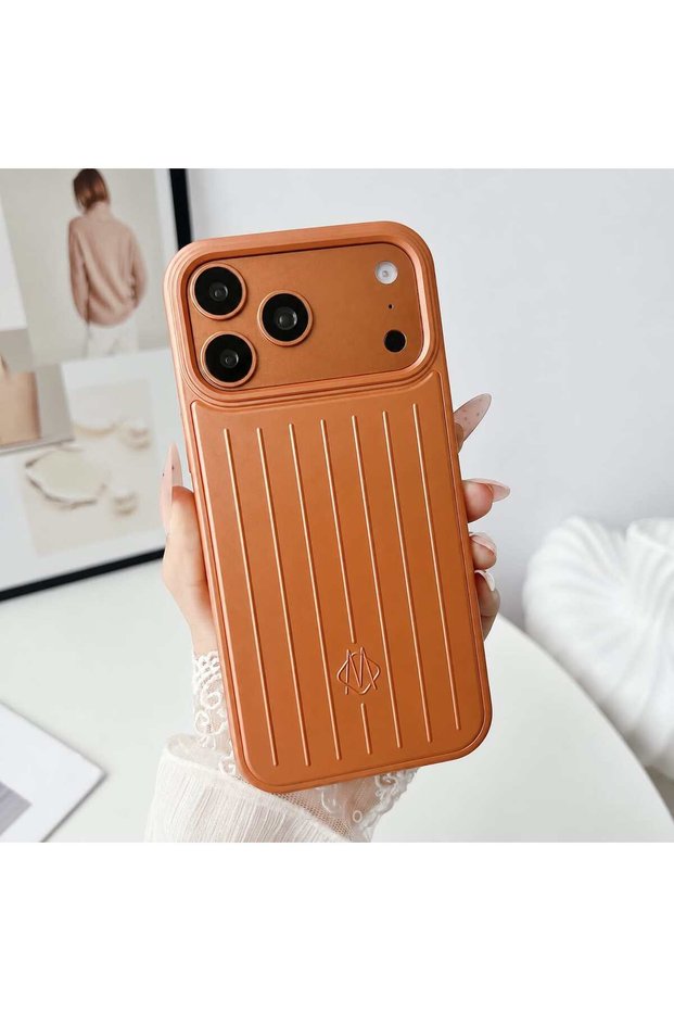 iPhone 17 Pro Compatible Rimova Premium Velvet Luxury Design Phone Case with Velvet Interior Surface