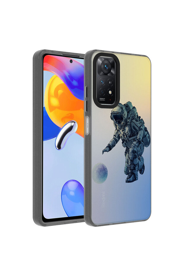 Xiaomi Redmi Note 11 Pro 5g Case Vibe Patterned Camera Raised Matte Anti-Fingerprint Silicone