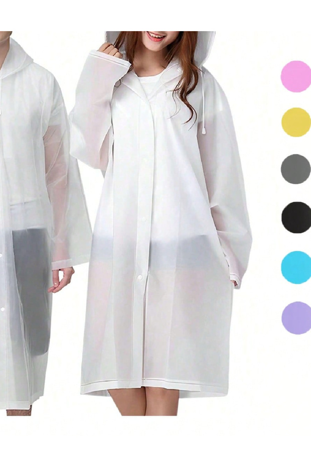 Raincoat, White