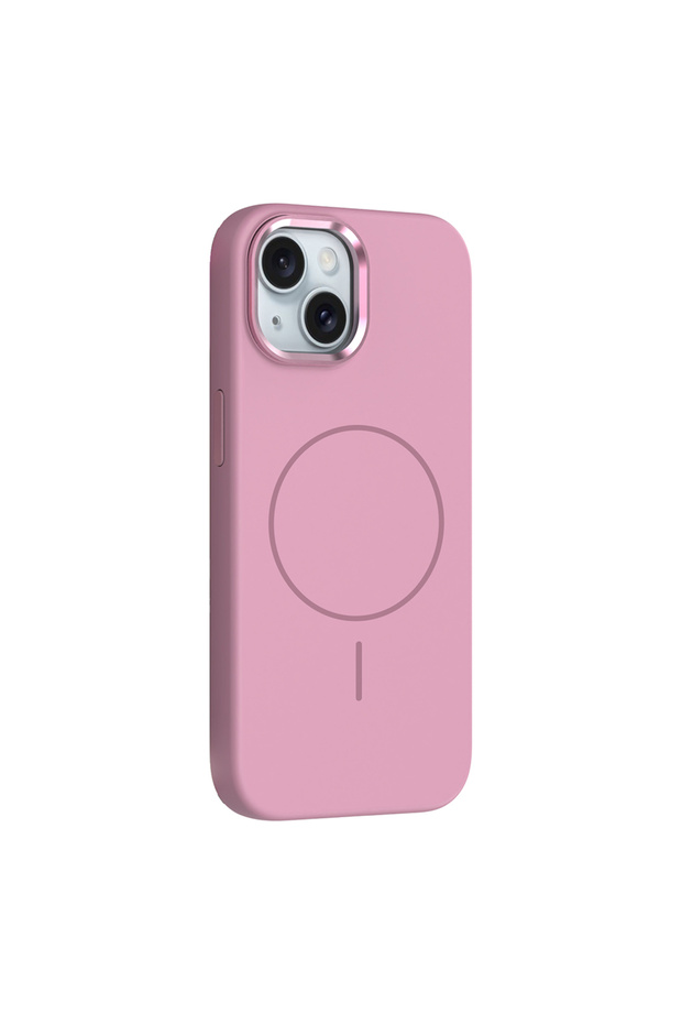 iPhone 13 Case Slim Magsafe Ring Camera Raised Silicone