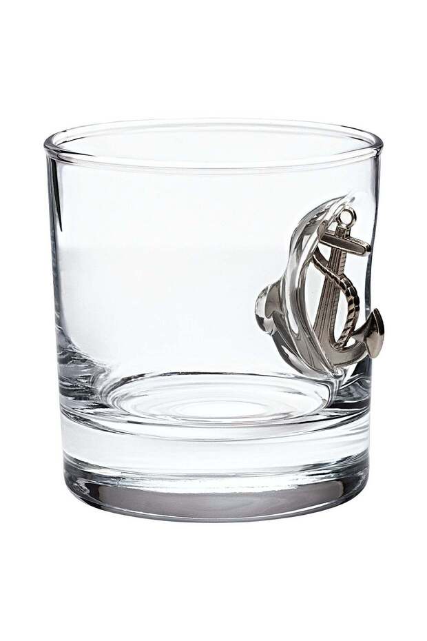 Anchor Custom Captain Sailor Marine Gift Whisky Glass 300Cc