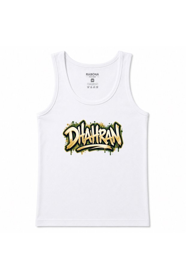 Dhahran Golden Pulse Saudi Arabia Graphic Tank Top