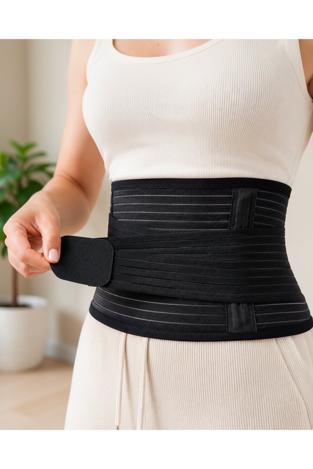 Adjustable Velcro Fastening Belt Waist Corset Prtcalismakorse-5