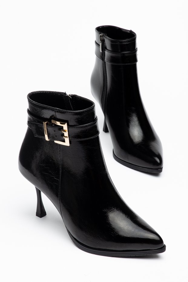 Thin Heeled Pointed Toe Non-Slip Sole 9 cm Boots