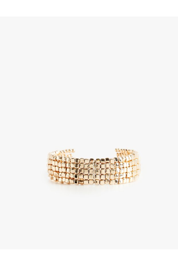 Textured Thick Cuff Bracelet