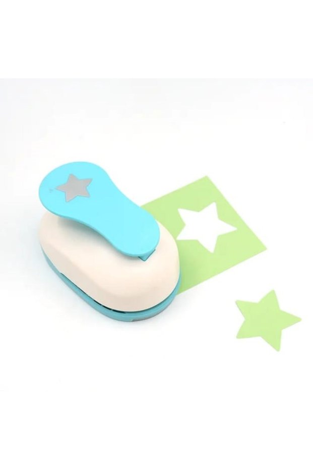 Star Shaped Paper Punch Craft Punch – Shaped Punch – Shape Size 2 cm - Scrapbook, Hobby and Craft