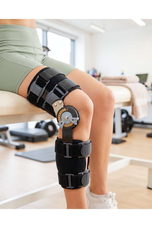 Knee Stabilization Support with Adjustable Angle Hinge Prtaciayardizlik-3