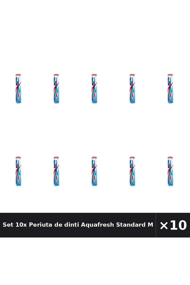 Set 10x Periuta de dinti Standard Medium