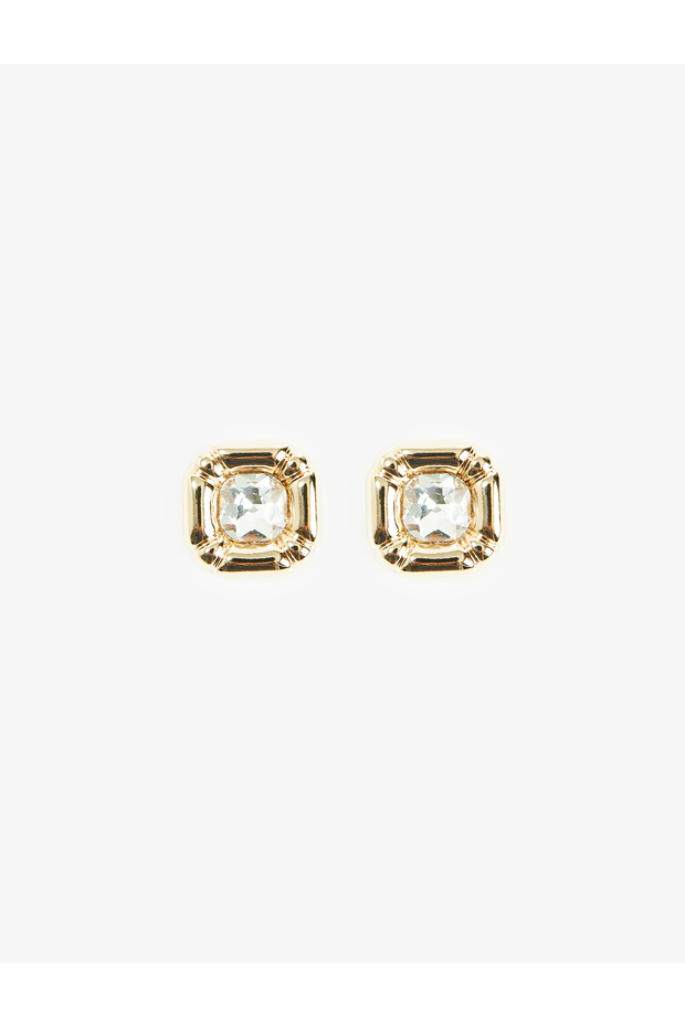 Jewelled Geometric Earrings