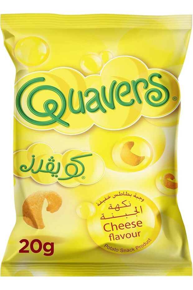 رقائق الجبن، 20 جرام