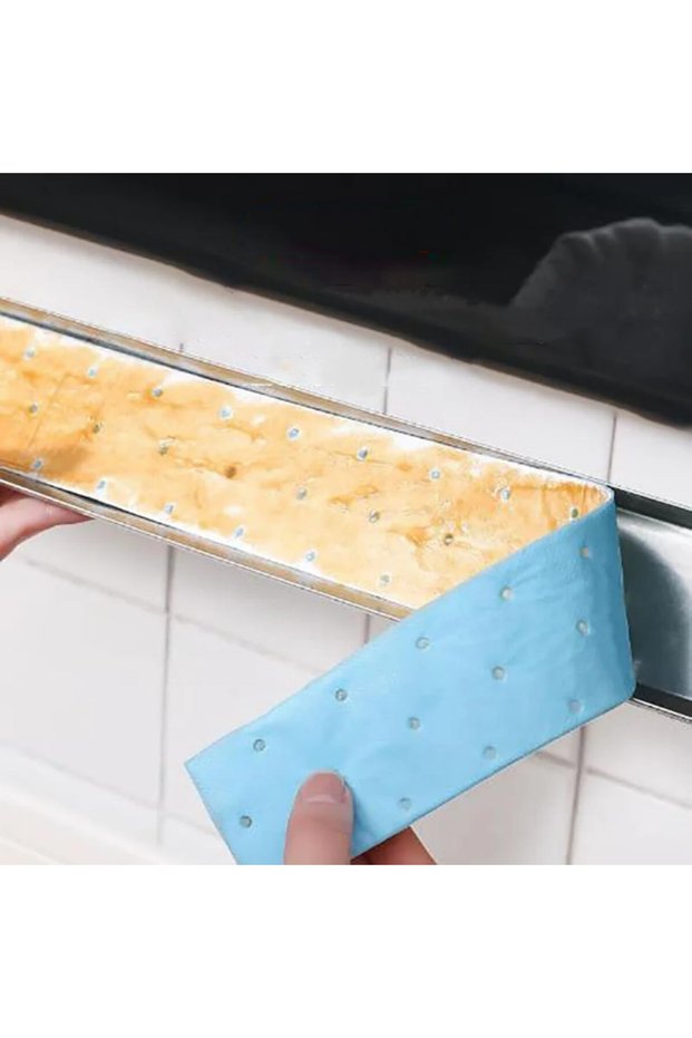 Disposable Range Hood Grease Filter Paper,10cm x 90cm Non-Woven Oil Filter Cotton for Kitchen Extractor Fans,10 Pieces