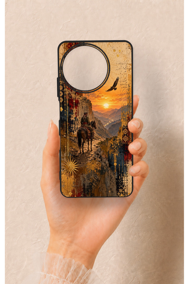 Realme 11 Compatible Steppe Passenger Patterned Silicone Case