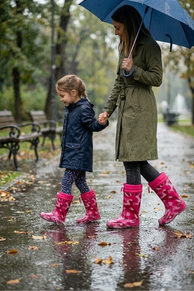 Unisex Waterproof Rain Boots