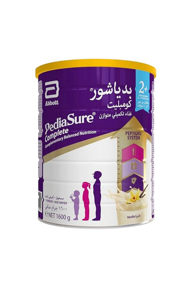 Complete 2+ Peptigrow Vanilla Milk Formula 1600G