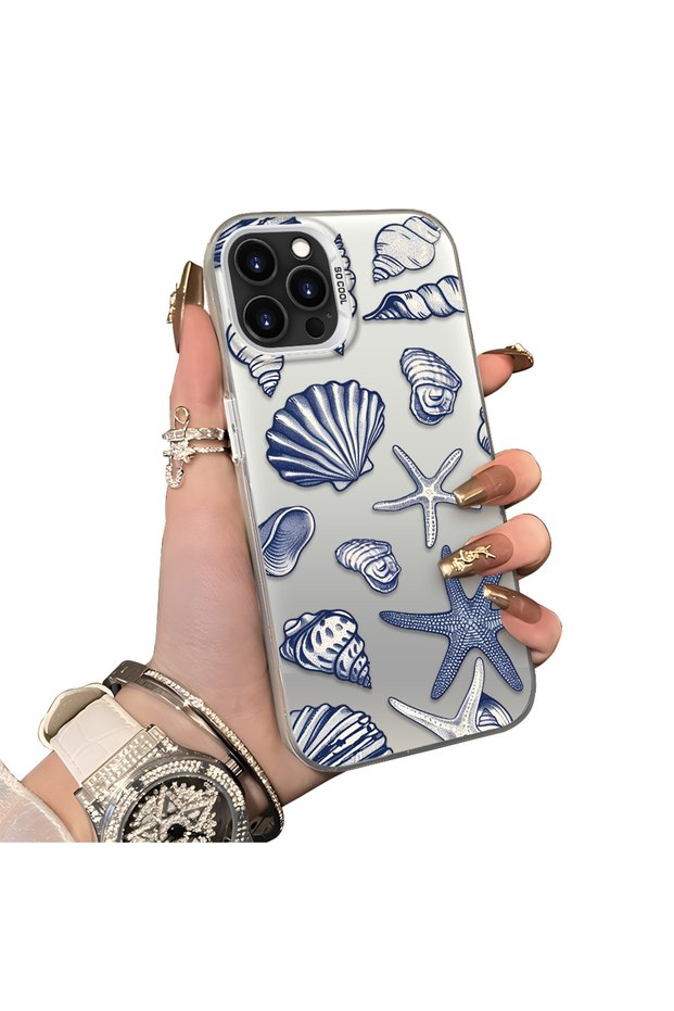 iPhone 13 Pro Max Compatible Silicone Edge Hard Back Case Shell Patterned Couple Phone Case