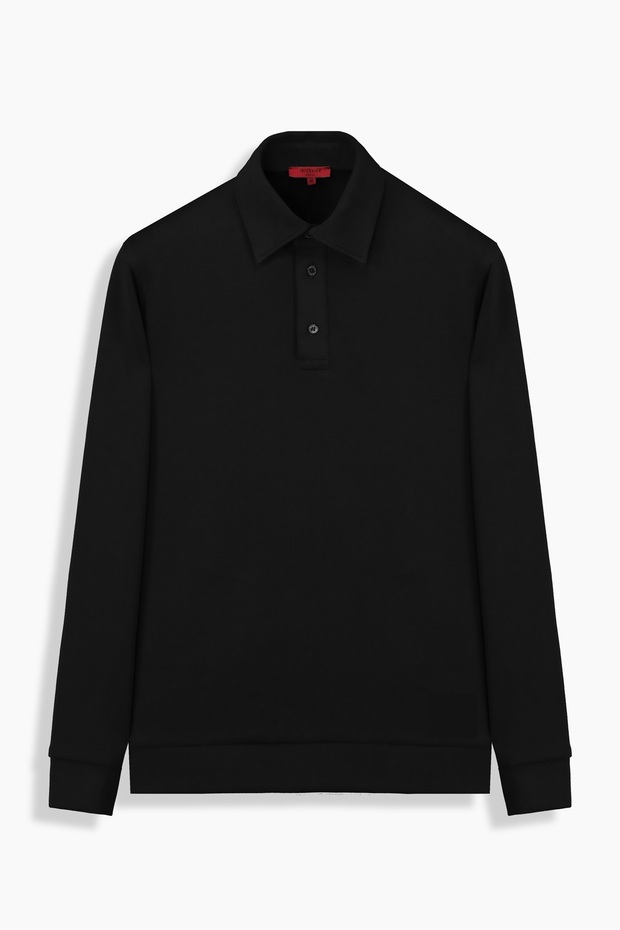 Interview Polo Collar Cotton Sweat T-Shirt