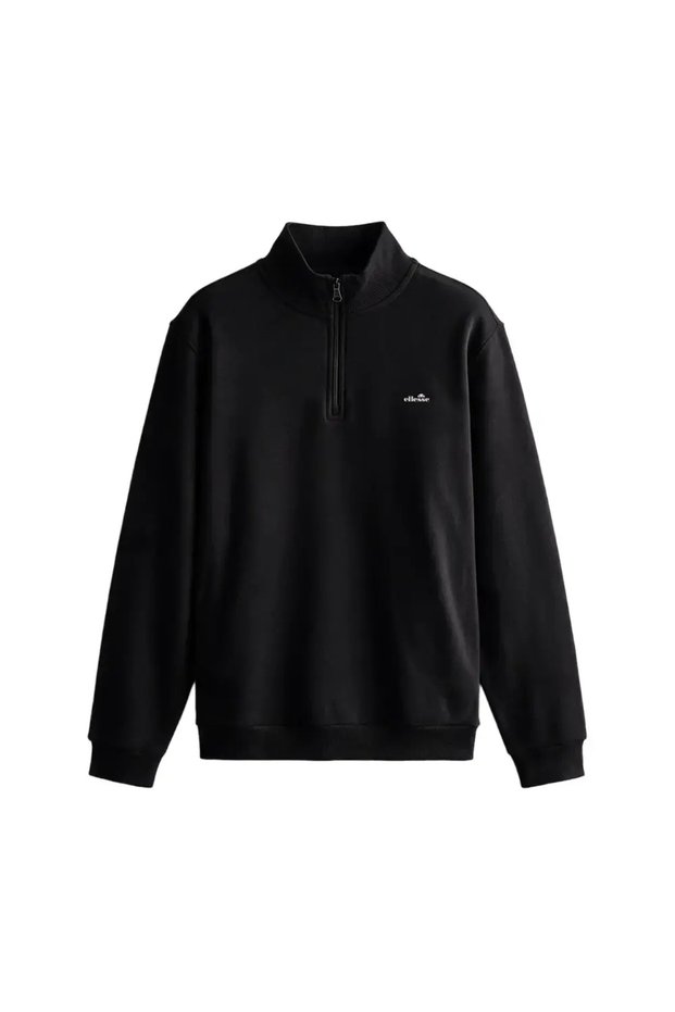 6Wm1010 Zippered Sweatshirt Black