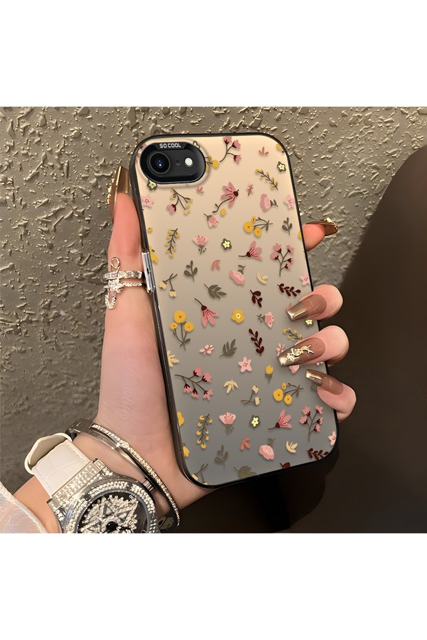 iPhone 7/8/Se 2020 2022 Compatible Simple and Stylish Small Floral Pattern Phone Case, Shock Protection